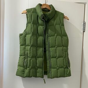 Green Quilted Women's Vest